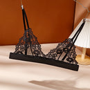 SP&CITY Summer Sexy Lace Tube Top Women Hollow Out Bralette Thin Chest Girl Bras Seamless Transparent Lingerie French Underwear