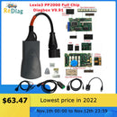 Professional Diagnostic Tool Full Chips Lexia3 PP2000 OBD2 Diagbox V9.91 Firmware 9218165C For Citroen&Peugeot Lexia 3 V48/V25