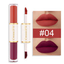 5 In 1 Matte Lipstick Kit Combo Strip Velvet Sexy Red Lip Tint Non-stick Cup Lip Gloss Lip Oil Makeup Lips Cosmetic Set