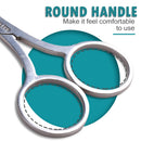 1Pcs Eyebrow Scissor Makeup Eyelash Trimmer Facial Hair Remover Manicure Scissor Nail Cuticle Tool Beauty Scissors