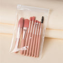 4/6/8Pcs Makeup Brushes Set With Bag Lip Eye Shadow Brush Professional Cosmetic Brushes Kit Travel Mini Makeup Brush beauty tool