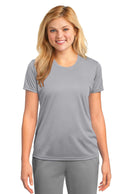 Port & Company Ladies Performance Tee. LPC380-T-shirts-Silver-4XL-JadeMoghul Inc.