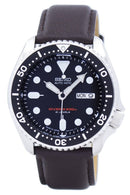 Seiko Automatic Diver's Ratio Dark Brown Leather SKX007J1-LS11 200M Men's Watch