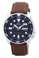 Seiko Automatic Diver's 200M Ratio Brown Leather SKX007K1-LS12 Men's Watch