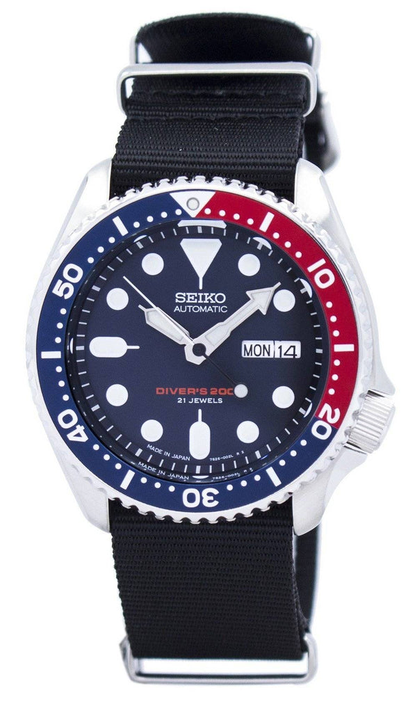 Seiko Automatic Diver's 200M NATO Strap SKX009J1-NATO4 Men's Watch