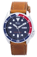 Seiko Automatic Diver's 200M Ratio Brown Leather SKX009K1-LS9 Men's Watch