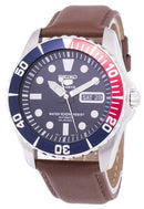 Seiko 5 Sports Automatic Ratio Brown Leather SNZF15K1-LS12 Men's Watch