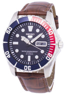 Seiko 5 Sports Automatic Ratio Brown Leather SNZF15K1-LS7 Men's Watch