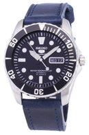 Seiko 5 Sports SNZF17J1-LS13 Automatic Japan Made Dark Blue Strap Men's Watch