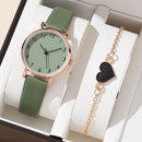 2022 New Watch Women Fashion Casual Leather Belt Watches Simple Ladies Round Dial Quartz Wristwatches Dress Clock Reloj Mujer