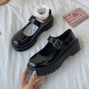 Mary Jane Shoes lolita shoes mary janes platform shoes white Women&