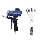Adjustable Pneumatic Sandblasting Gun Set 90psi Portable Sand Blaster Gravity Sand Blasting Machine Handheld Blasting Gun Kit