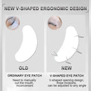 OWOSC 100PCS V Shaped Eyelash Patches Hydrogel Gel Eye Patches Wholesale false Eyelash Extension Under Eye Pads Makeup Tools