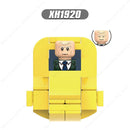 X0328 heroes blocks Disney anime movies X1833 X1835 X1836 mini action toy figures Assembly Toys bricks kids collection gifts