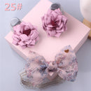 Lovely Pearl Bows Newborn Baby Girl Headband Socks Set Lace Flower Baby Hair Band Turban Baby Little Girl Hair Accessories