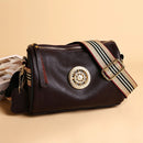 Women Genuine Leather Handbags Designer Rotating metal lock Ladies Shoulder Bags Fashion New Luxury Brand Female Messenger Bag