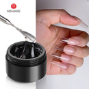 MSHARE 10ml Milky White Builder Nail Extension Gel Self leveling Nails Quick Building Clear Pink Nail Tips UV Led Gel Soak Off