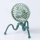 500mAh Stroller Fan Personal Portable Desk Handheld Baby Bed Car Seat Fan USB Rechargeable Fan Mini Stroller Accessories