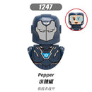 XH1261 Building Blocks Disney Anime Bricks Mini Action Toy Figures Assemble Blocks Kids Child Toys Gift