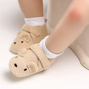 Toddler Girl Knitted Shoes First Walkers Snow Boots Newborn Baby Autumn Winter Cotton Warm Soft Sole Plush Prewalker 0-18Months