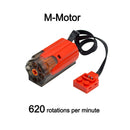 Technical Motor Parts Multi Power Functions 8293 8883 Tool Servo Train Motor PF Model Sets Building Blocks Compatible All Brands