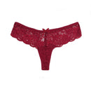 Lace Thong Women Lace Low Waist Panties Sexy Transparent Underwear Ladies Briefs Lingere Panty Underware Womens Lingerie