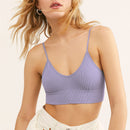 Seamless Low Back Bra Brassiere Comfortable Top Women Wirefree Underwear Unlined Lingerie Sexy Backless Bralette