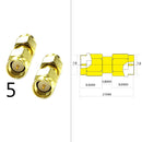 DexMRtiC SMA Male / Female RF Coax Adapter Connector Straight Right Angle T Type Splitter Goldplated NEW Wholesale
