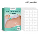 120-480pcs Skin Tag Remover Patch Wart Treatment Stickers Absorb Plaster Hydrocolloid Gel Anti-infection Invisible Skin Care