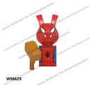WM blocks 6052 6055 6056 6061 6063 6068 6071 6132 Disney anime bricks mini action toy figures Assemble blocks kids toys gifts