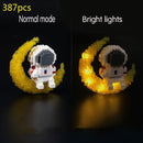 200-2880pcs Mini Micro Rocket Building Blocks Space Moon Satellite Astronaut Diamond Bricks Constructor Toys for Children Gifts