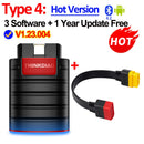 2023 THINKCAR Thinkdiag Old Version Full System all car 16 Reset Service 1 Year Free OBD2 Diagnostic Tool Active Test ECU Coding
