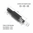 12V 3A 5.5mm 2.1mm Plug Socket DC Connectors DC Power Socket Male Female Jack Screw Nut Panel Mount DC Power Adapter Connector