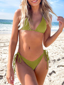 Sexy Micro Bikinis 2022 Woman Criss Cross Swimwear Women Swimsuit Summer String Thong Bikinis Set 2 Piece Bathing Suit Beachwear