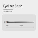 1pcs Professional Black Eyebrow Inclined Flat Angled Brush Makeup Tool Wooden Pole Eyeliner Eyeshadow Eye Brow Women Cosmetic