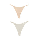 DM Ice Silk Women Panties Underwear Fitness Sports Seamless Cotton Female Lingerie Sexy T-back G-string Thong Woman Underwear