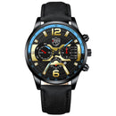 2022 Fashion Mens Stainless Steel Watches Luxury Men Sports Quartz Wrist Watch Male Business Casual Leather Watch reloj hombre