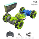 2022 Newest 4WD RC Stunt Car 2.4G Radio Remote Control Cars RC Watch Gesture Sensor Rotation Gift Electronic Toy for Kids Boy