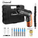 Electric Screwdriver Battery Rechargeable Cordless Screwdriver Powerful Impact Wireless Screwdriver Drill Electric Screw Driver