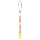 Pacifier Clips Chain Silicone Beads BPA Free DIY Dummy Clip Holder Soother Chains Baby Teething Toys Chew Gifts