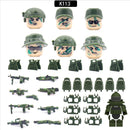 Ghost Commando Special Forces Building Blocks Army Soldier Figures Military Weapon Vest Bricks Accessories Children&