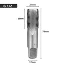 XCAN HSS Pipe Tap 1/8 1/4 3/8 1/2 3/4 1'' Metal Screw Thread Tap Threading Tools Hand Tools