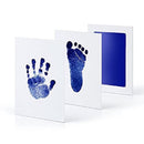 Newborn Baby Hand And Footprint Kit DIY Ink Pads Photo Frame Handprint Toddlers Souvenir Accessories Safe Clean Baby Shower Gift