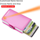 Top Quality Rfid Wallet Men Money Bag Mini Purse Male Aluminium Card Wallet Small Clutch Leather Wallet Thin Purse Carteras 2022