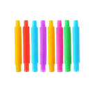 8Pcs Tubes Sensory Toy Fidget Stress Relieve Squeeze Toys Strbess Relief Educational Antistress Fidget Toys for Children Gifts