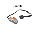 Technical Motor Parts Multi Power Functions 8293 8883 Tool Servo Train Motor PF Model Sets Building Blocks Compatible All Brands