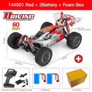 WLtoys 144010 144001 75KM/H 2.4G RC Car Brushless 4WD Electric High Speed Off-Road Remote Control Drift Toys for Children Racing