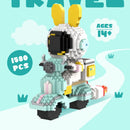 200-2880pcs Mini Micro Rocket Building Blocks Space Moon Satellite Astronaut Diamond Bricks Constructor Toys for Children Gifts