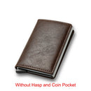 Carbon Fiber Rfid Card Holder Men Wallets Money Bag Male Vintage Black Male Purse 2022 Small Leather Mini Slim Wallets Walets