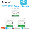 Tuya Zigbee / Wifi MINI Smart Switch 2 Way Control 16A Switch Tuya Smart Home Automation Sensor Works With Alexa Google Home